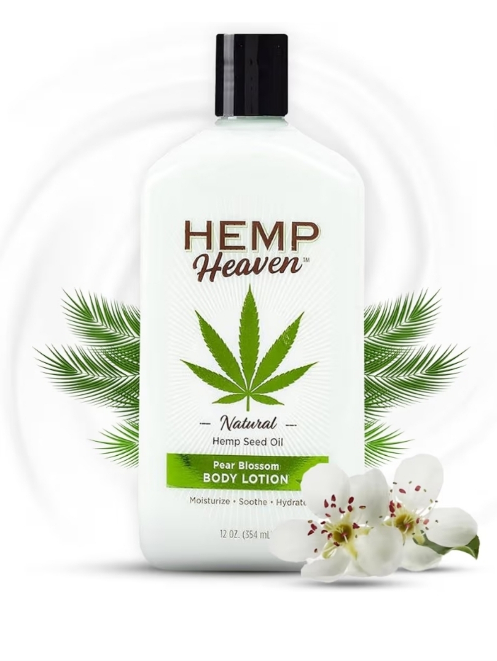 Hemp Heaven Pear Blossom Body Lotion 12oz. NIP